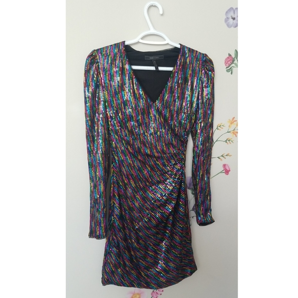 BCBG sparkly mini dress, xxs - Picture 2 of 9